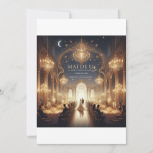 "Enchanted Moments: A Night to Remember Invitation