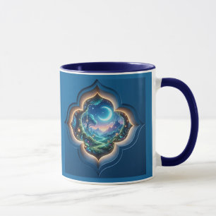 Enchanted Moonlight Forest Portal Gift Mug