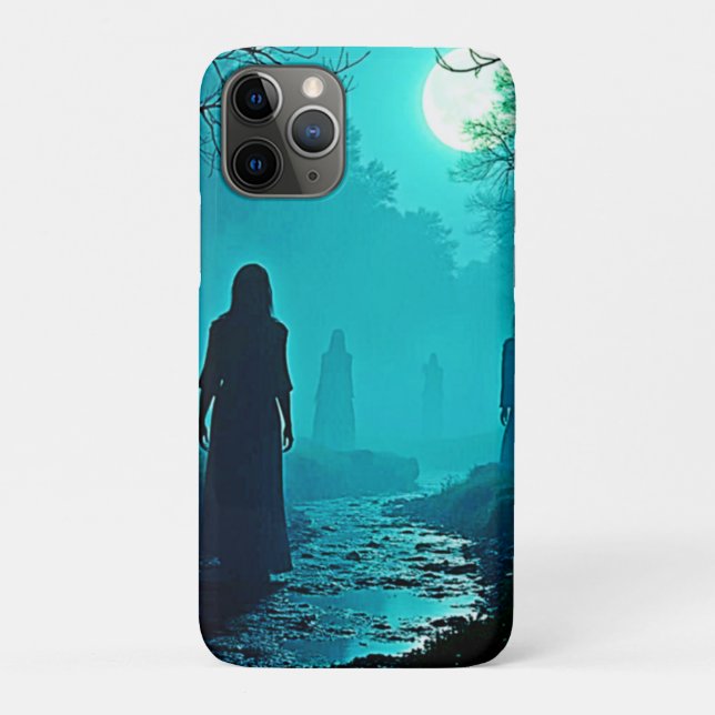 Enchanted Moonlight Forest Spirits Case-Mate iPhone Case (Back)