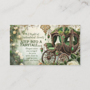 Enchanted Moss & Moonlight Fairytale Event Enclosu Enclosure Card