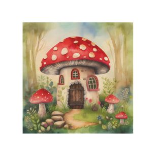 Enchanted Mushroom Art Cottage