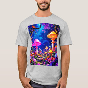 Enchanted Mushroom Forest T-Shirt