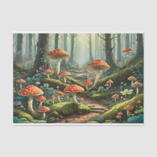 Enchanted Mushroom Forest Tissue Paper