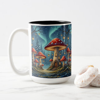  Enchanted Mushroom Glow Mug – Magical Fairy Fores