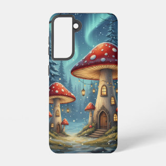  Enchanted Mushroom Glow Samsung Case – Magical 
