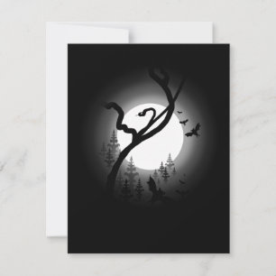 Enchanted Night Forest Invitation