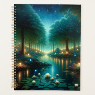 Enchanted Nightfall: Luminescence at the Lake Planner