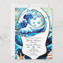 Enchanted Ocean Waves Baby Shower