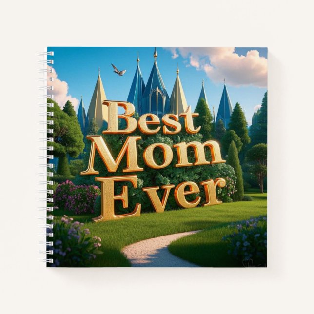 Enchanted Palace Grounds Notebook (Front)