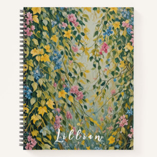 Enchanted Passage: Pastel Secret Garden Notebook