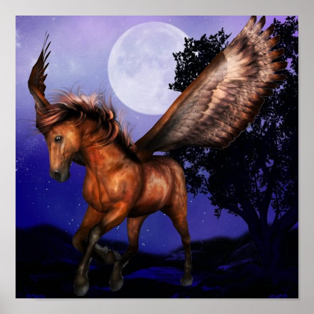 Enchanted Pegasus Poster (Front)