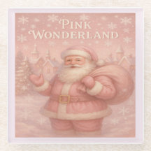 Enchanted Pink Wonderland Santa