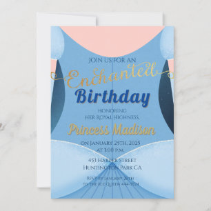 Enchanted Princess Birthday Invitation