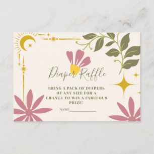 Enchanted Princess Books for Baby Baby Shower Enclosure Card