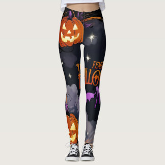 "Enchanted Pumpkin Night" Leggings