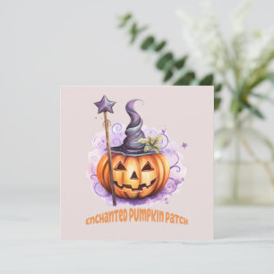Enchanted Pumpkin Patch – Cute Jack-o’-Lantern