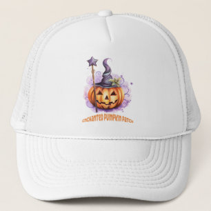 Enchanted Pumpkin Patch – Cute Jack-o’-Lantern Trucker Hat