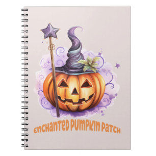Enchanted Pumpkin Patch Notebook