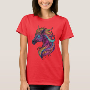 Enchanted Radiance: The Mystical Unicorn T-Shirt