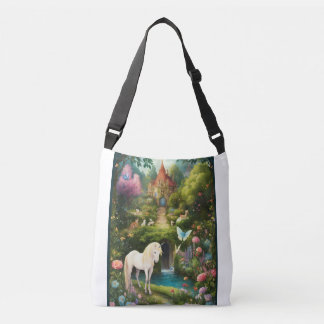 Enchanted Rainbow Unicorn Crossbody Bags