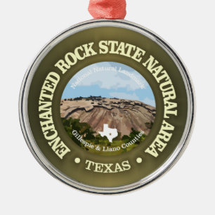 Enchanted Rock SNA Metal Tree Decoration