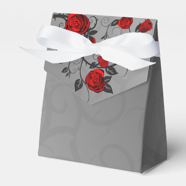 Enchanted Roses Favour Box (Front Side)