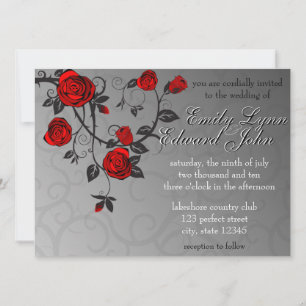 Enchanted Roses Wedding Invitation