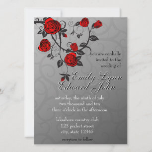 Enchanted Roses Wedding Invitation