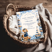 Enchanted Sailor Bear Baby Shower