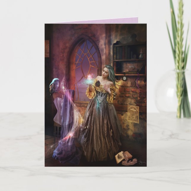 Enchanted Seamstress Card (Front)