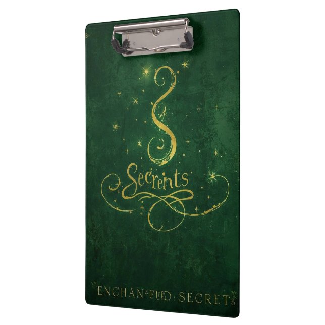Enchanted Secrets – Golden Sigil Clipboard (Left)