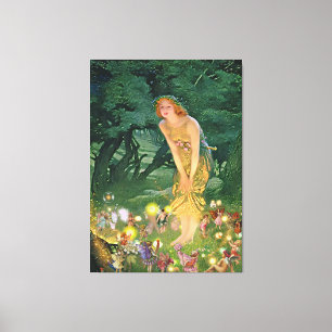 Enchanted Summer: Fantastic Reimagining Canvas Print