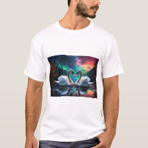 "Enchanted Swan Serenade Tee"