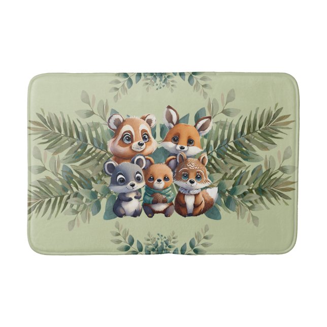 Enchanted Tails Baby  Bath Mat (Front)