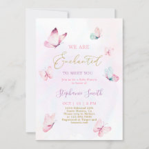 Enchanted To Meet You Baby Shower Girl