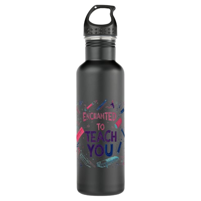 Enchanted to Teach You Friendship Shirt 710 Ml Water Bottle (Front)