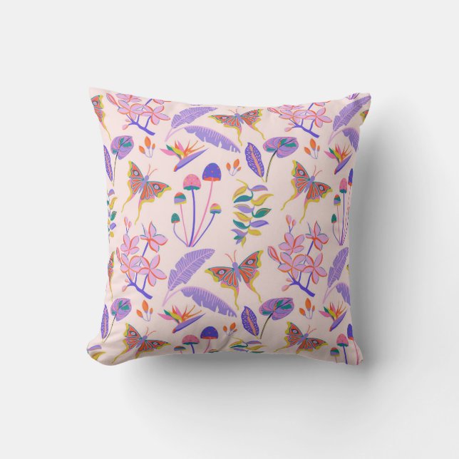 Enchanted Tropical Symphony Cushion (Front)
