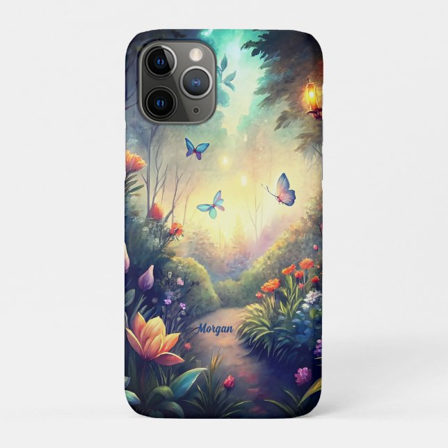 Enchanted Twilight Garden - Magical Forest Gift Case-Mate iPhone Case (Back)