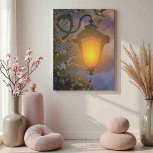 Enchanted Twilight Lamp Canvas Print