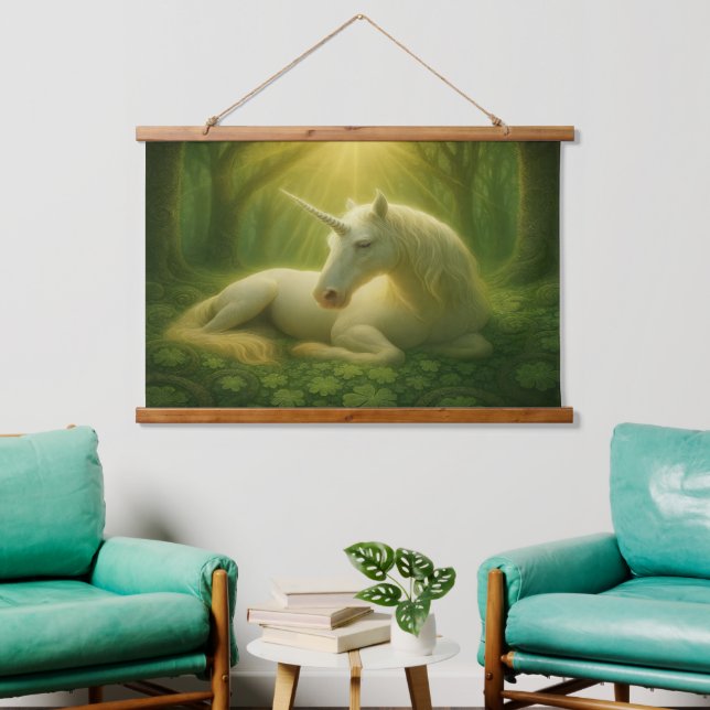 Enchanted Unicorn Hanging Tapestry (Living Room)