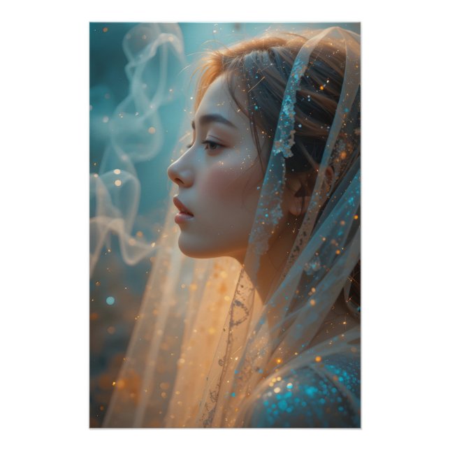 Enchanted Veil Portrait Poster (Front)