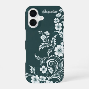 Enchanted Verdant Blooms iPhone 16 Case