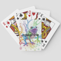 Enchanted Vibrant Happy Frog,