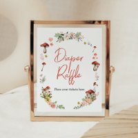 Enchanted Wildflower Mushroom Diaper Raffle