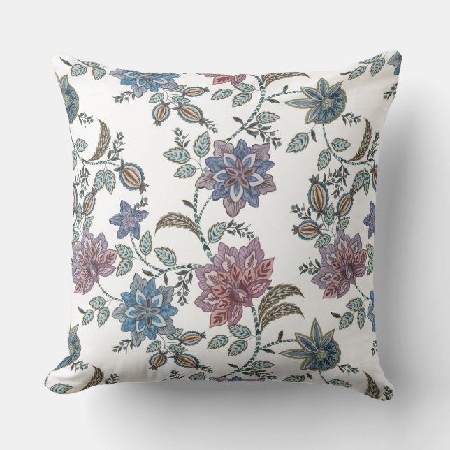 Enchanted Wildflower Symphony Cushion (Front)