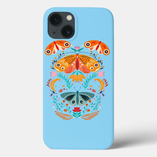 Enchanted Wings Magical Moth Butterfly Case-Mate iPhone Case (Back)