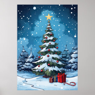 Enchanted Winter Eve Poster