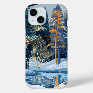 Enchanted Winter Forest Phone Case