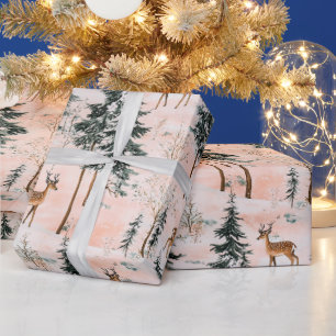 Enchanted Winter Forest  Wrapping Paper
