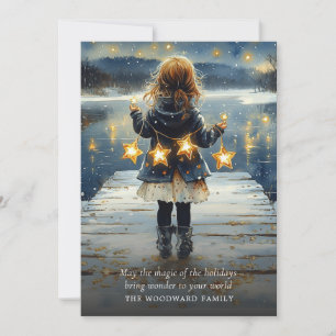 Enchanted Winter Holiday Card